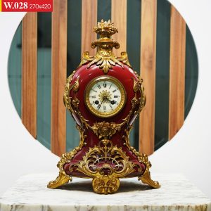Tượng đồng hồ gốm đỏ