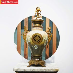 Tượng đồng hồ gốm cúp